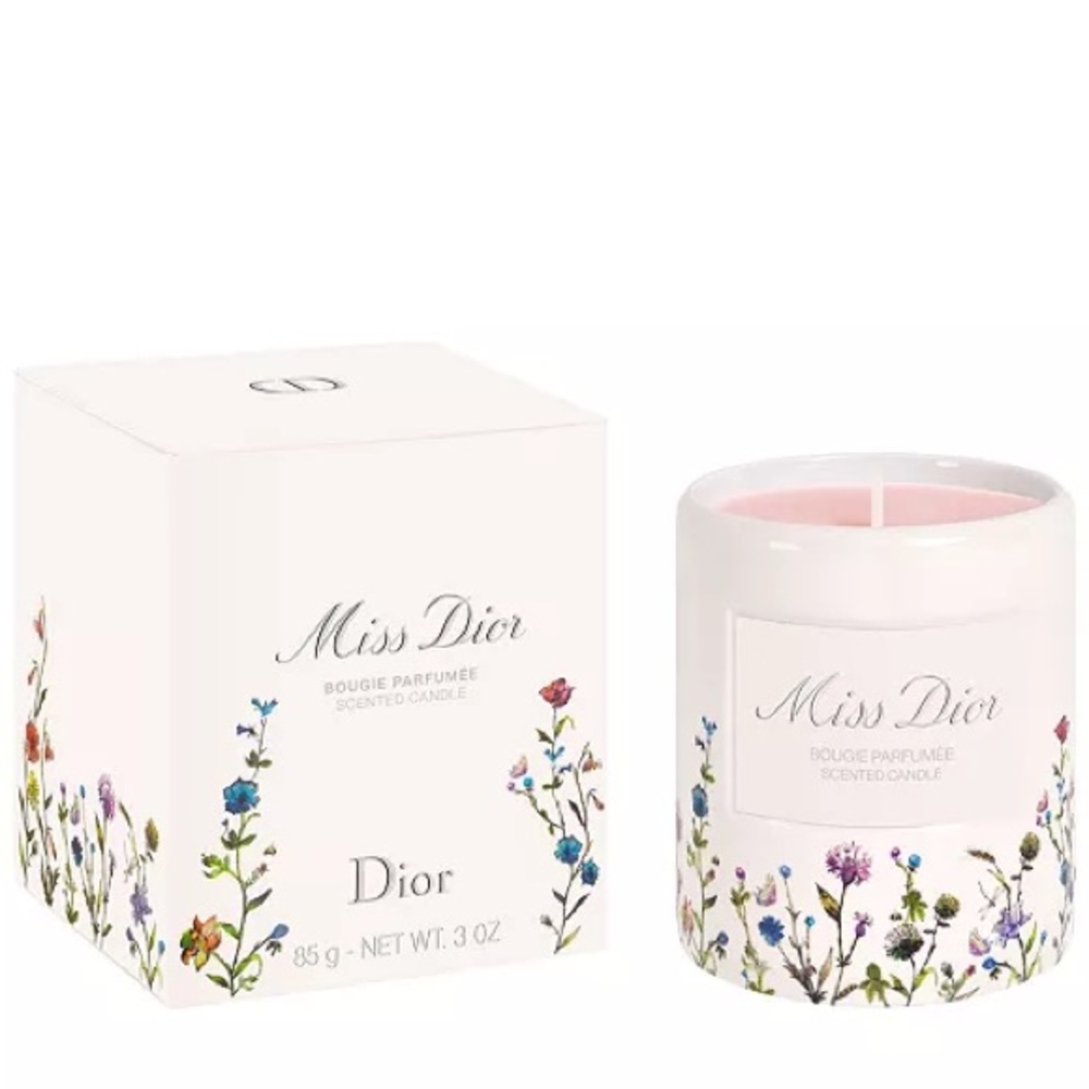 Miss Dior scented candle 3oz new never lit